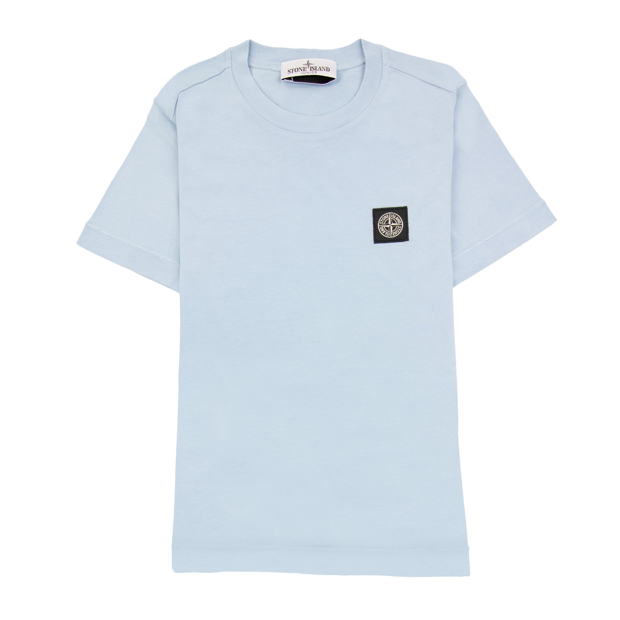 Stone Island Junior Chest Patch T/s Pale Blue V0040