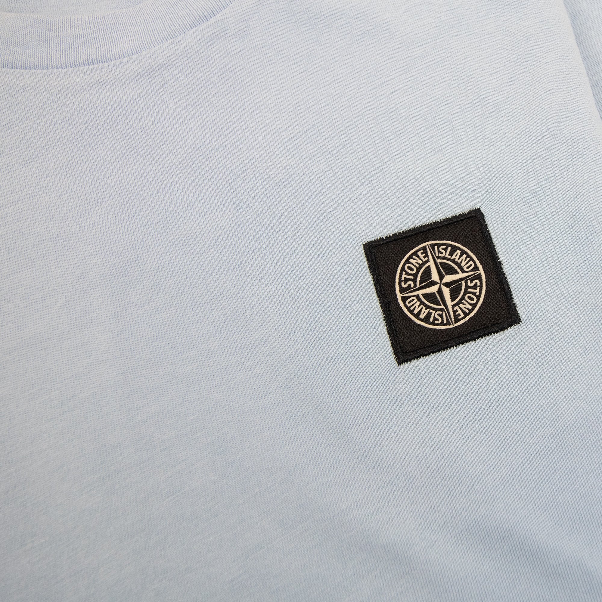 Stone Island Junior Chest Patch T/s Pale Blue V0040