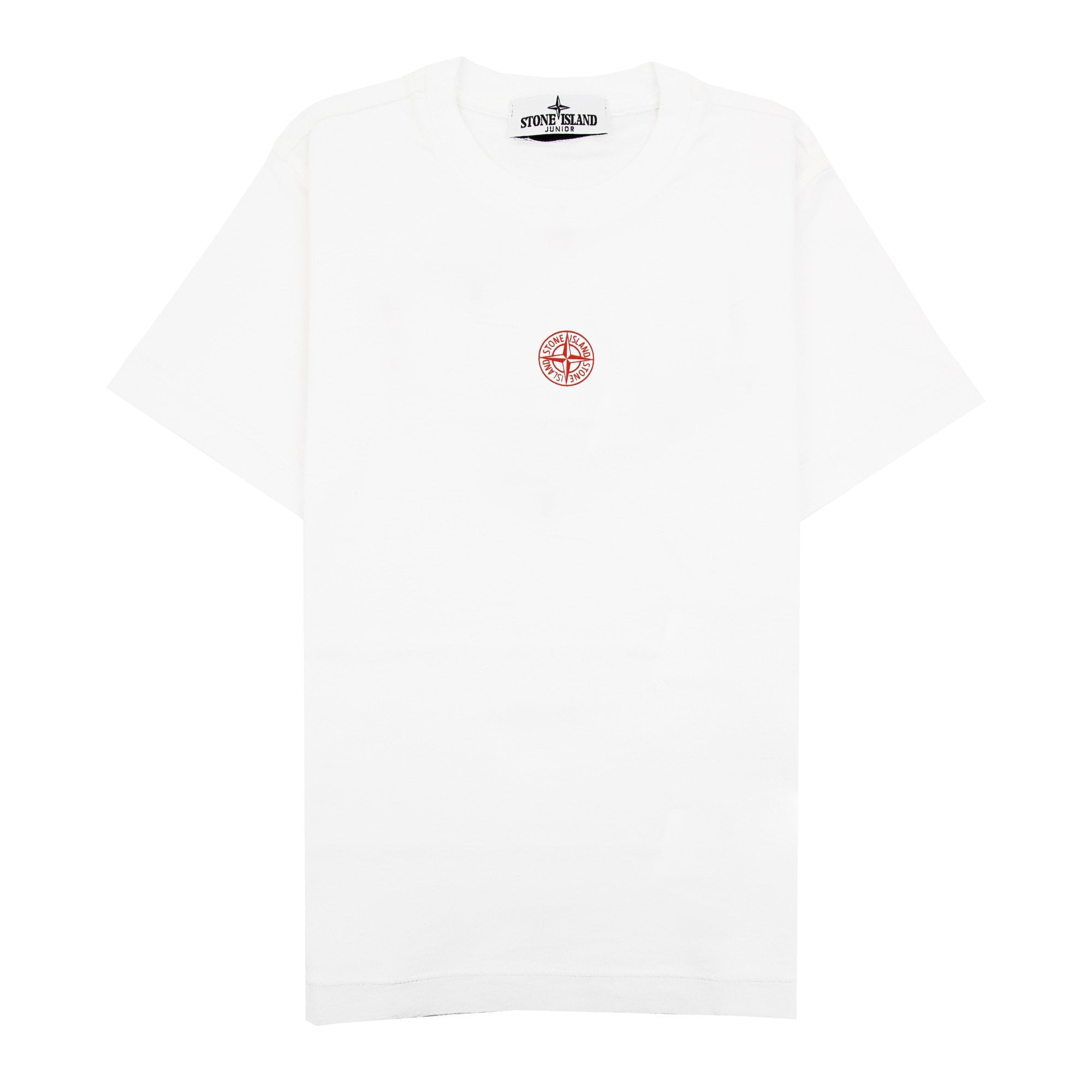 Stone Island Junior 21071 30/1 Starfish Two Print T Shirt White V0001
