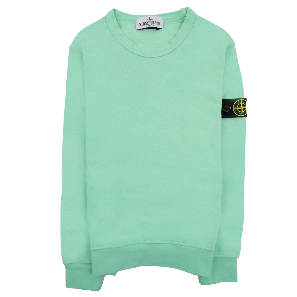Stone Island Junior Sweatshirt Light Green V0052