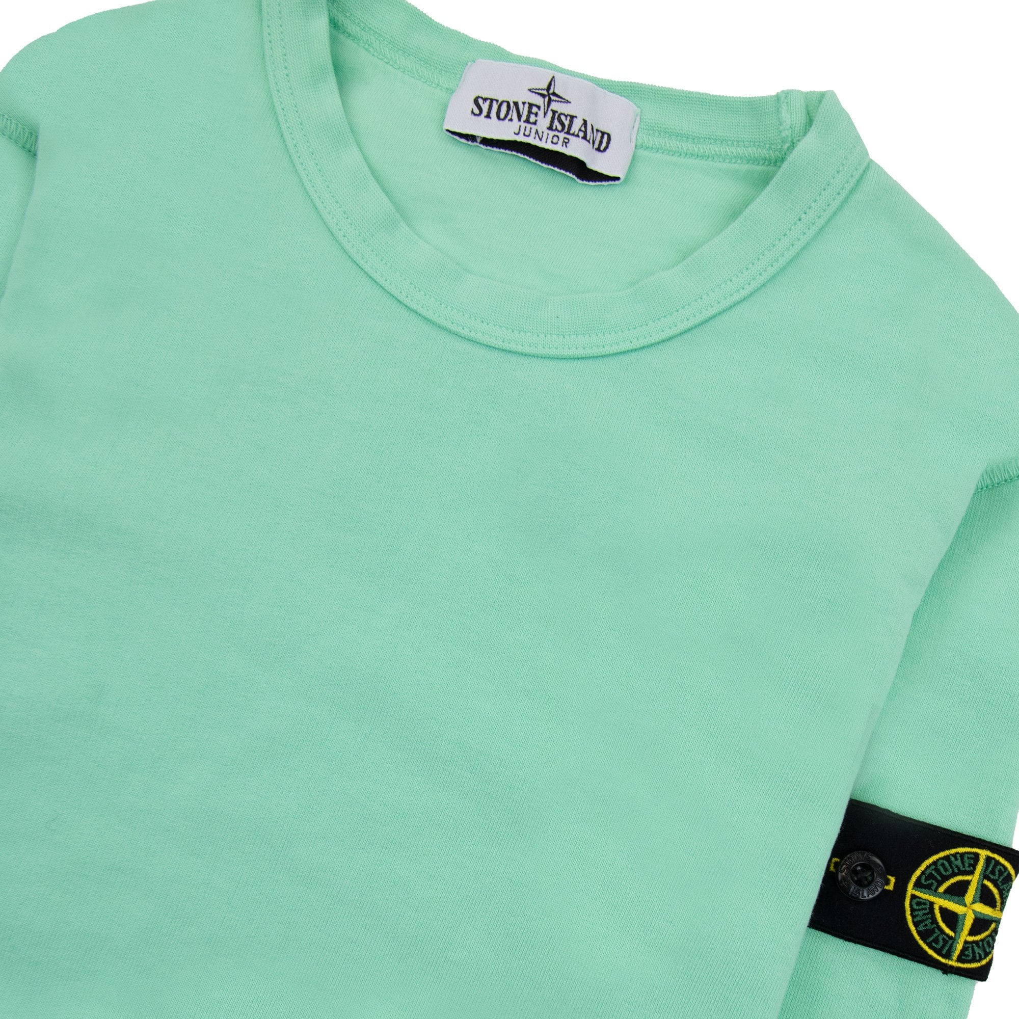 Stone Island Junior Sweatshirt Light Green V0052