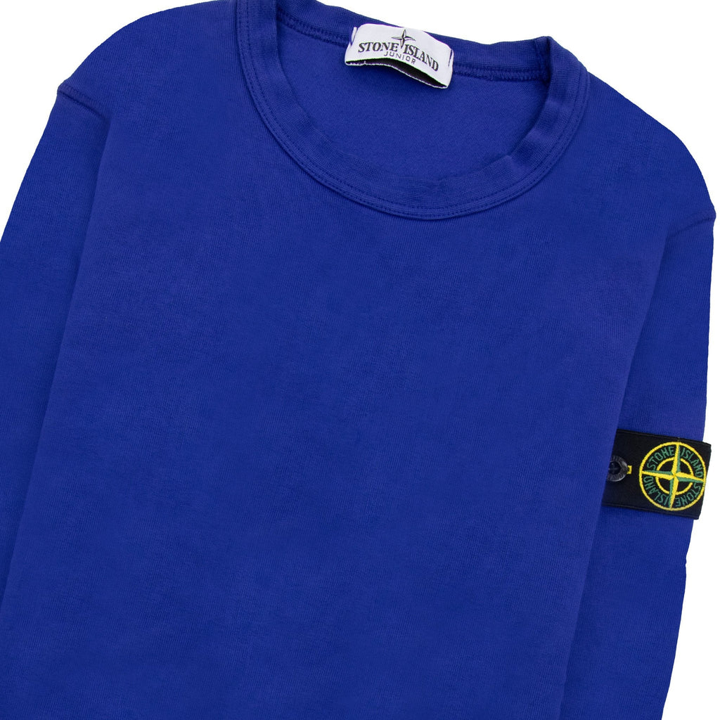 Stone Island Junior Sweatshirt Blue V0022