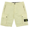 Stone Island L1110 Twill Stretch Tc Cargo Shorts Pistachio V0051
