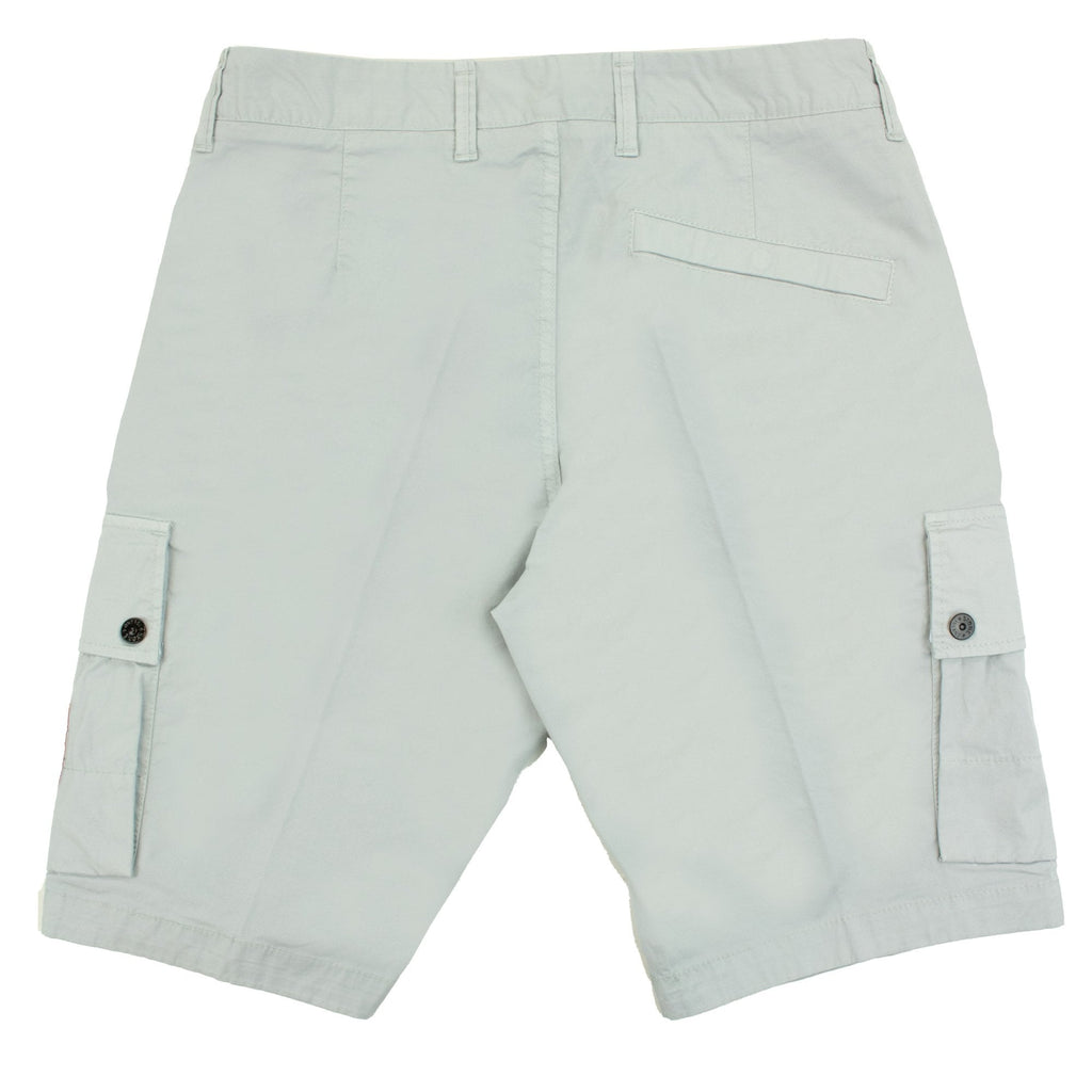 Stone Island L1110 Twill Stretch Tc Cargo Shorts Sky Blue V0041