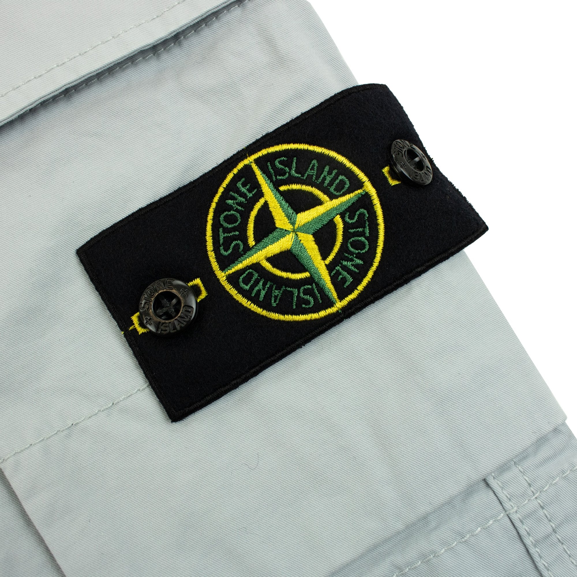 Stone Island L1110 Twill Stretch Tc Cargo Shorts Sky Blue V0041