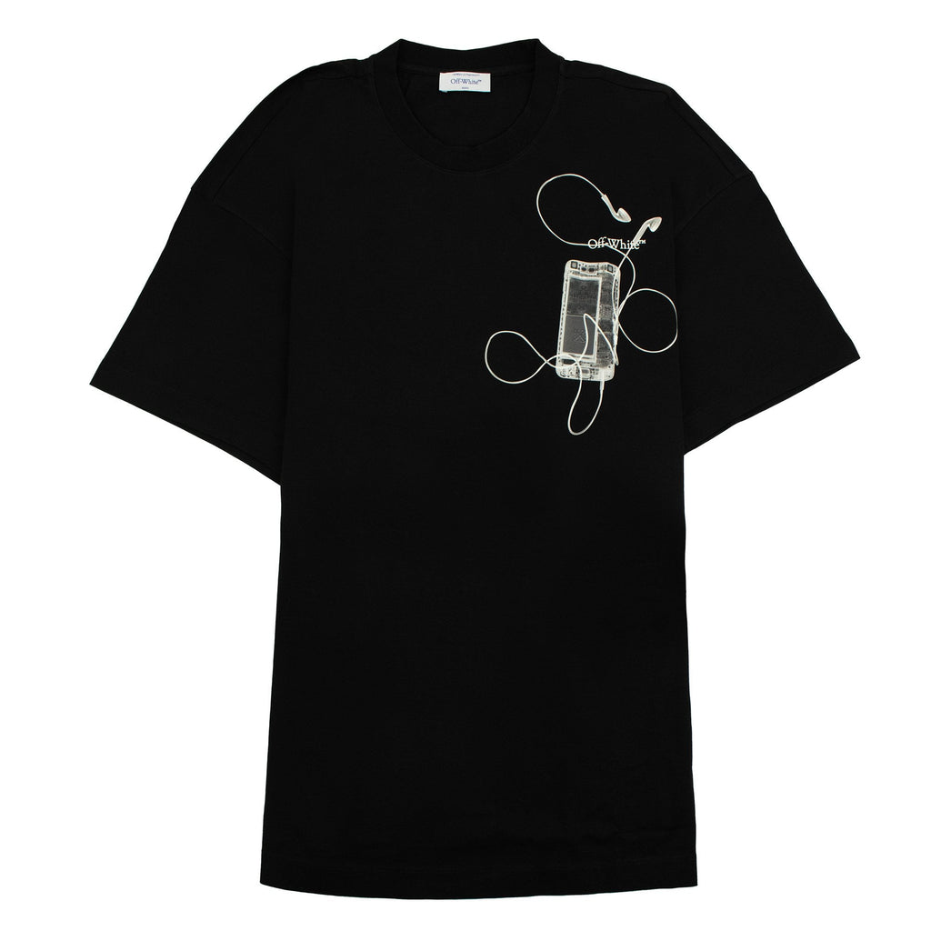 Off White Scan Arr Over S/s T Shirt Black/grey