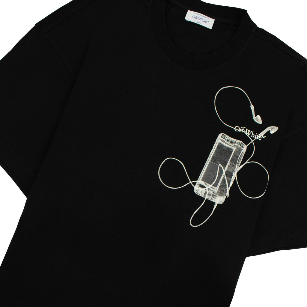 Off White Scan Arr Over S/s T Shirt Black/grey