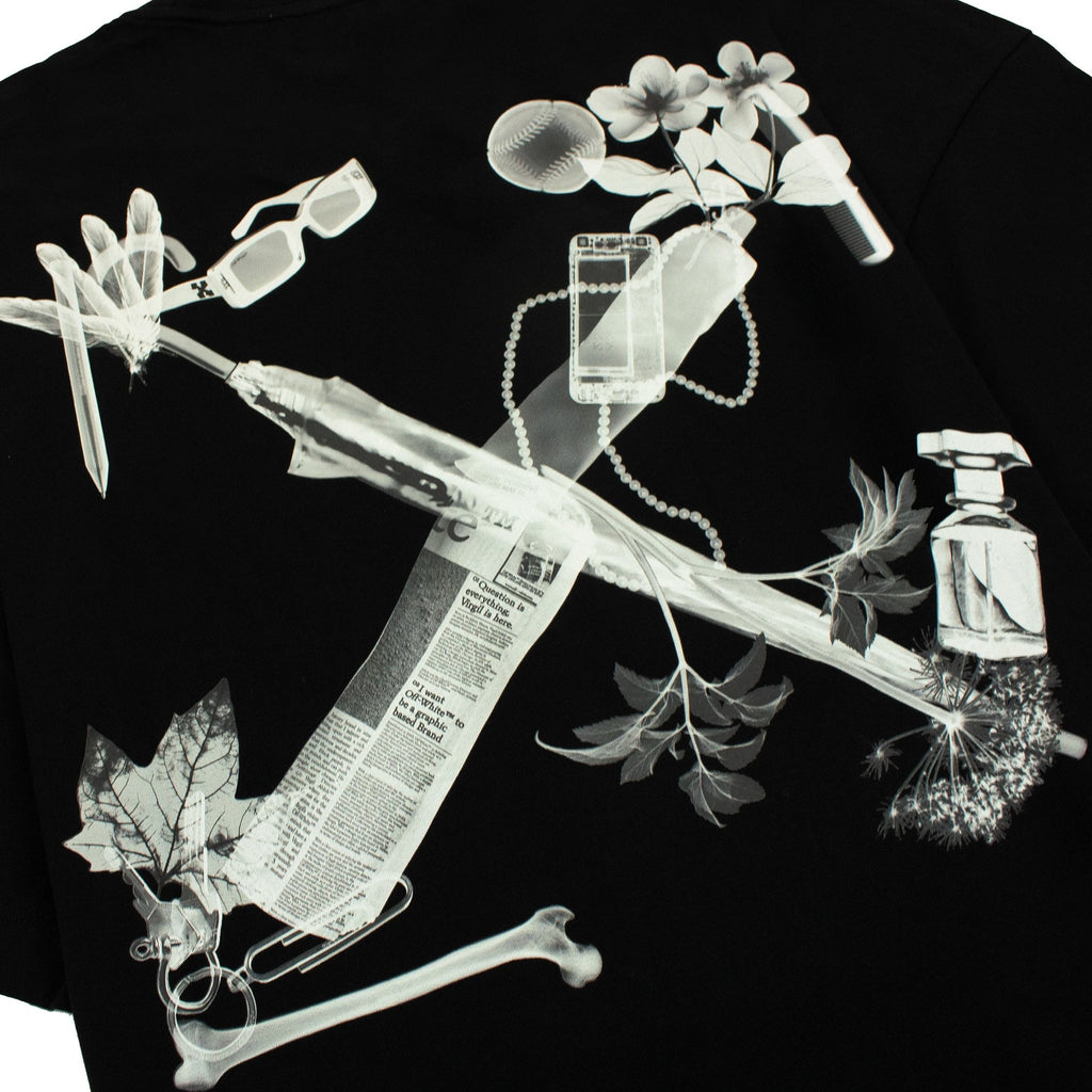 Off White Scan Arr Over S/s T Shirt Black/grey