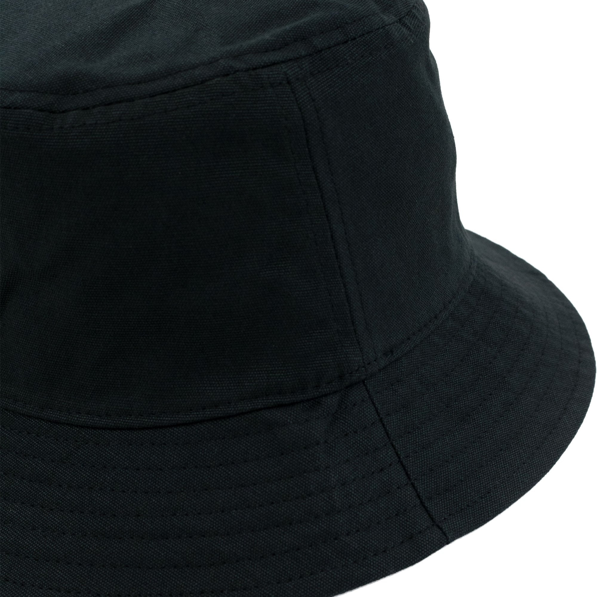 Stone Island Junior 90365 Compass Logo Bucket Hat Black V0029