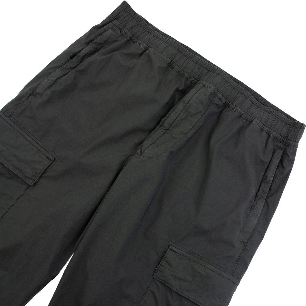 Stone Island 31303 Stretch Cotton Tela Paracadute Garment Dye Charcoal V0065