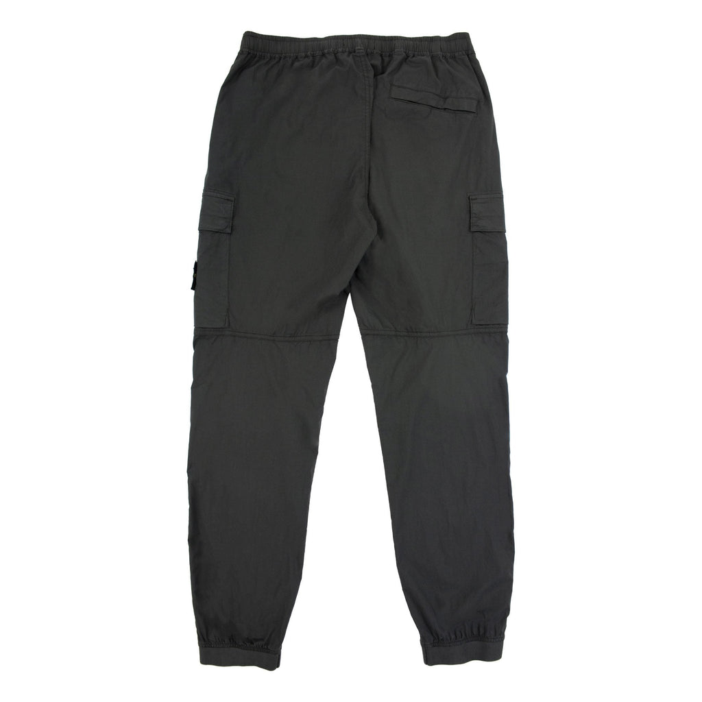 Stone Island 31303 Stretch Cotton Tela Paracadute Garment Dye Charcoal V0065