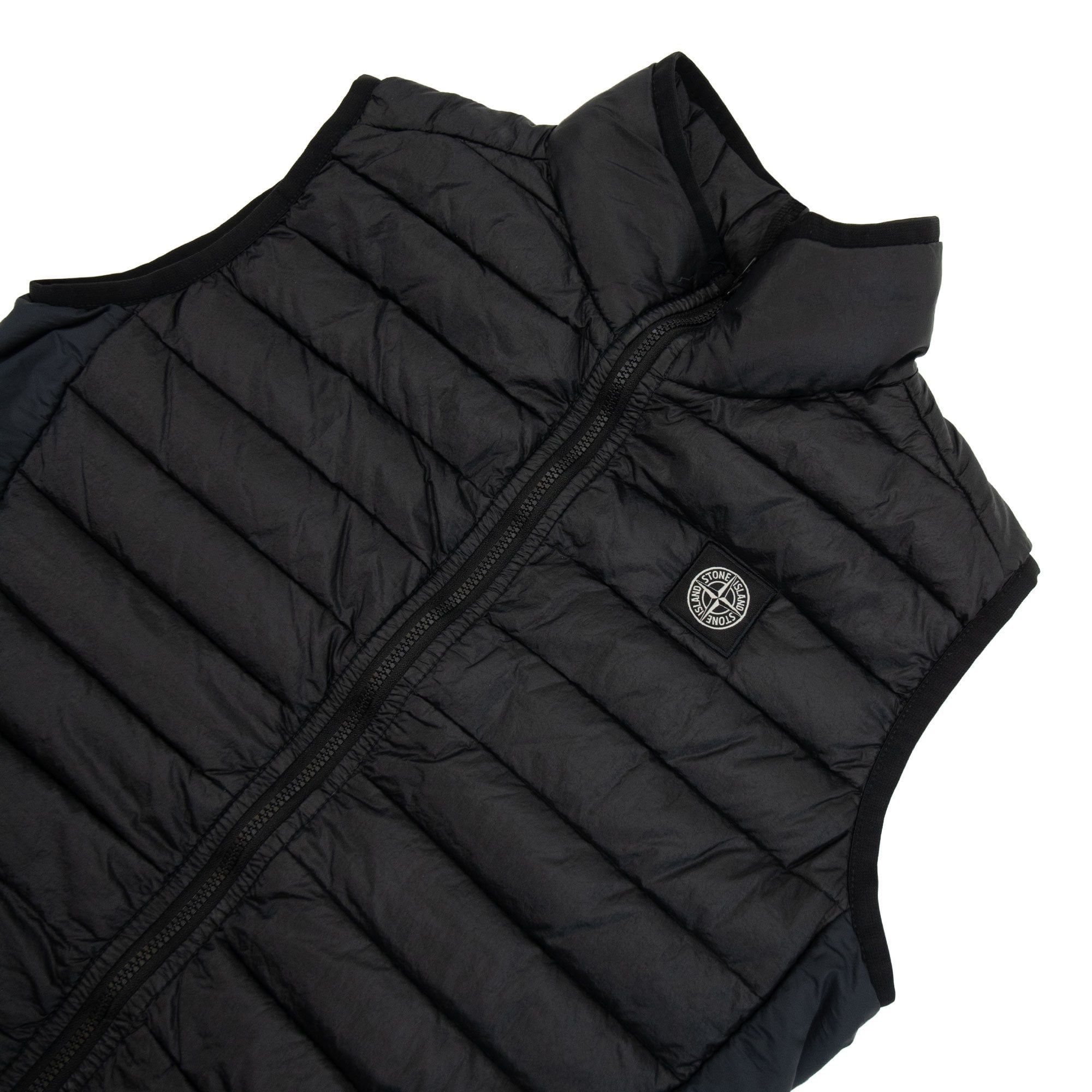 Stone Island Junior G0224 Down Blouson Gilet Black V0029