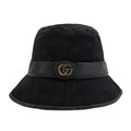 Gucci Gg Monogram Canvas Bucket Hat Black 1060