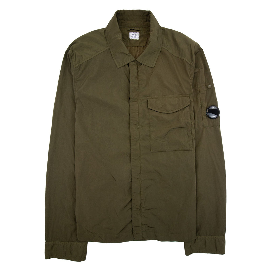 Cp Company Chrome R Pocket Overshirt Khaki 683