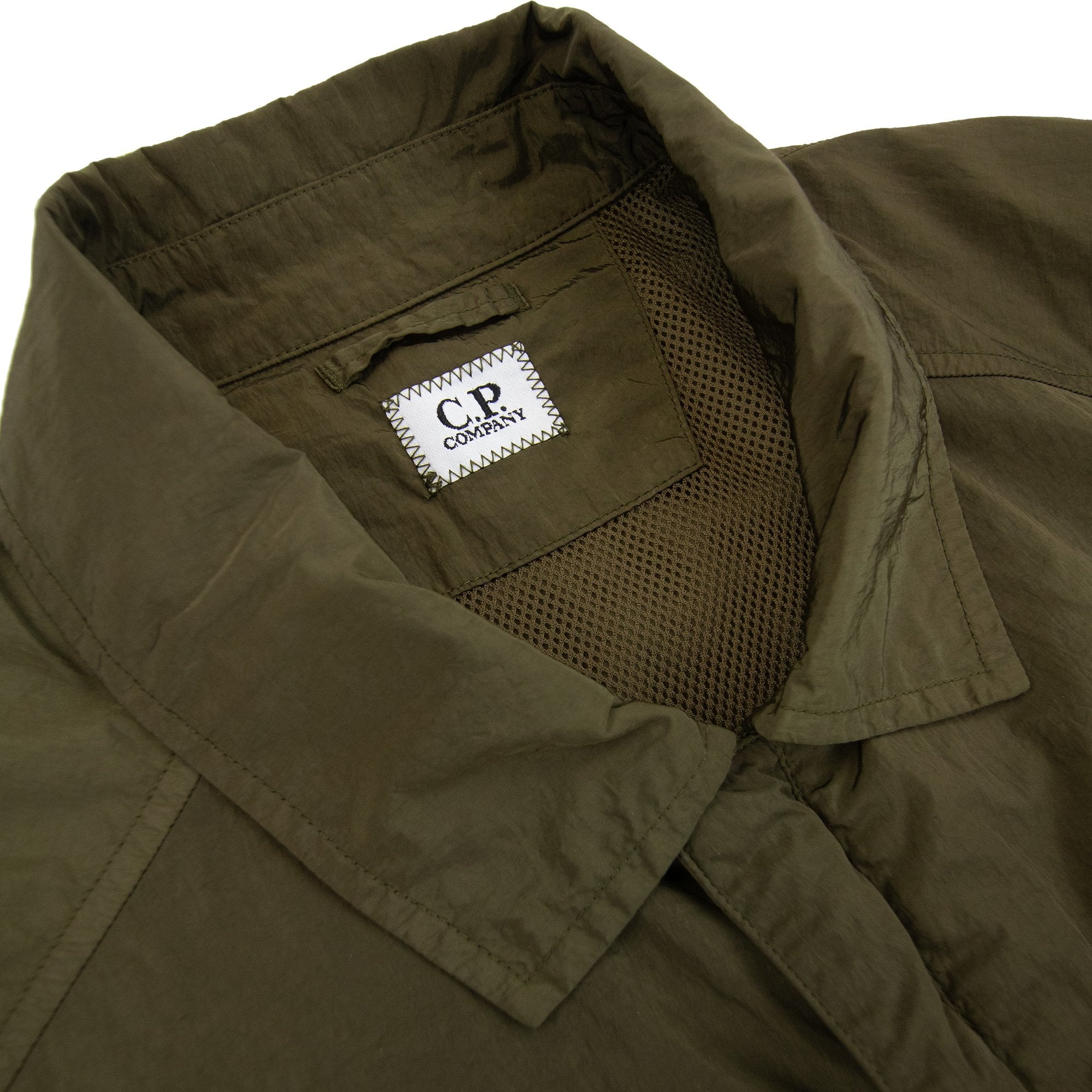 Cp Company Chrome R Pocket Overshirt Khaki 683