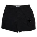 Cp Company Undersixteen Chrome-r Lense Cargo Swim Shorts Black 999