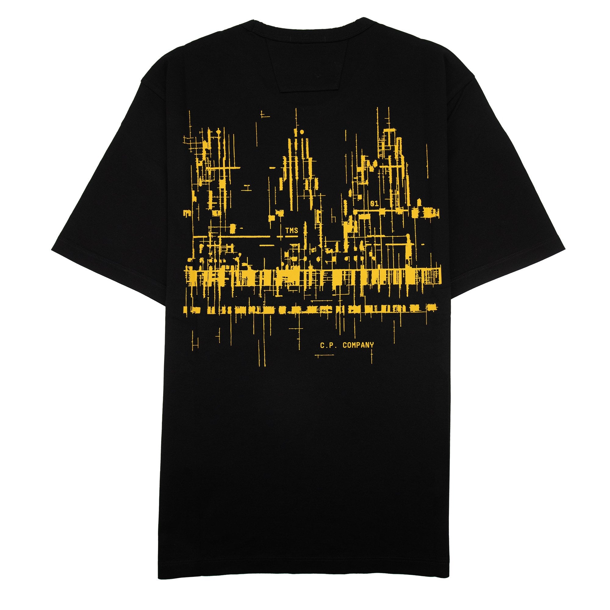 シャツ c.p company metropolis series shirts Cp Company Metropolis Series Mercerized Jersey Logo Graphic T