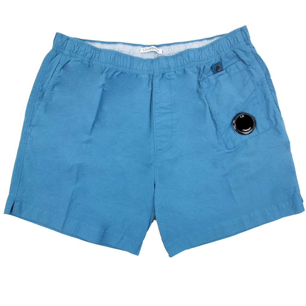 Cp Company Flatt Nylon Utility Swim Shorts Ink Blue 848