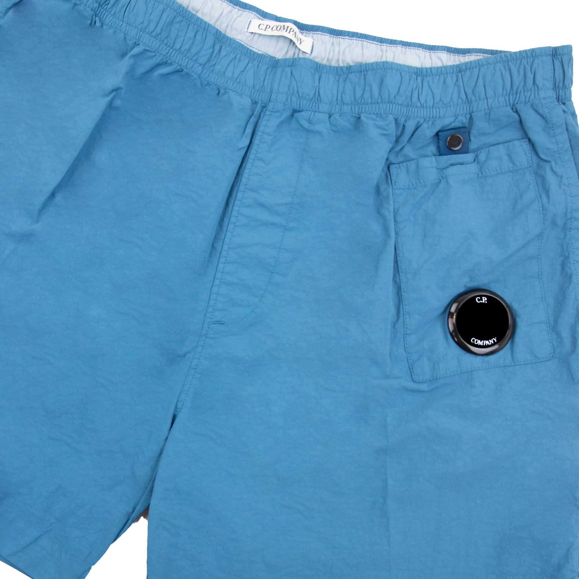 Cp Company Flatt Nylon Utility Swim Shorts Ink Blue 848