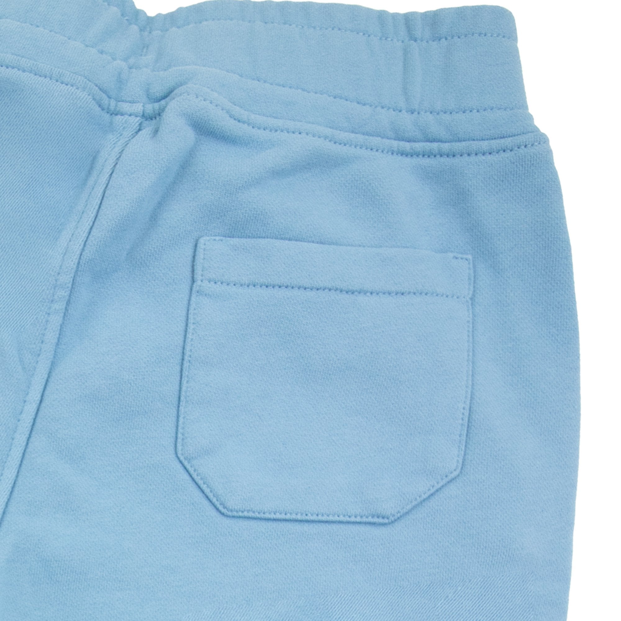 Cp Company Undersixteen Grey Lens Logo Bermuda Shorts Niagara Blue 853