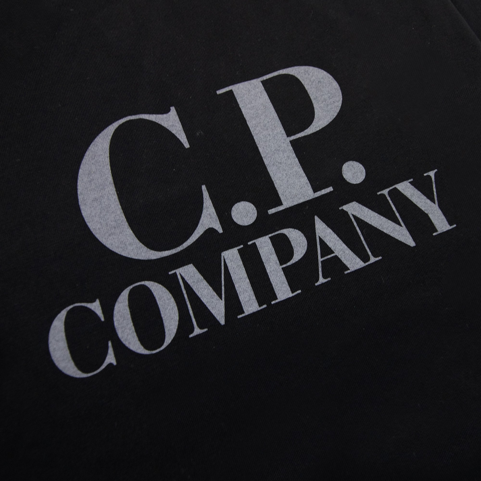 Cp Company Undersixteen Chest Logo Back Goggle T-shirt Black 999