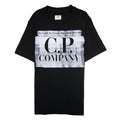Cp Company Undersixteen 30/1 Graphic Logo T-shirt Black 999