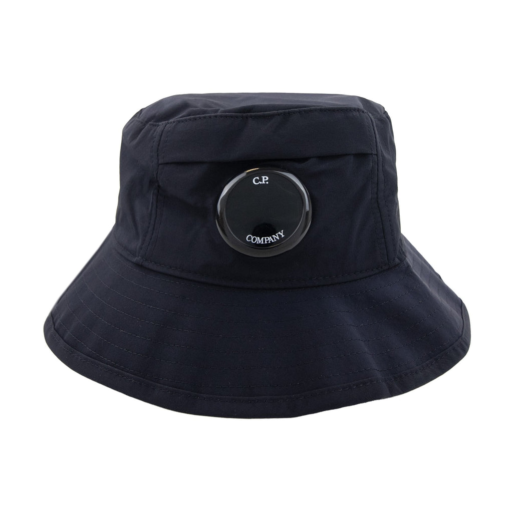 Cp Company Chrome R Lens Bucket Hat Navy 888