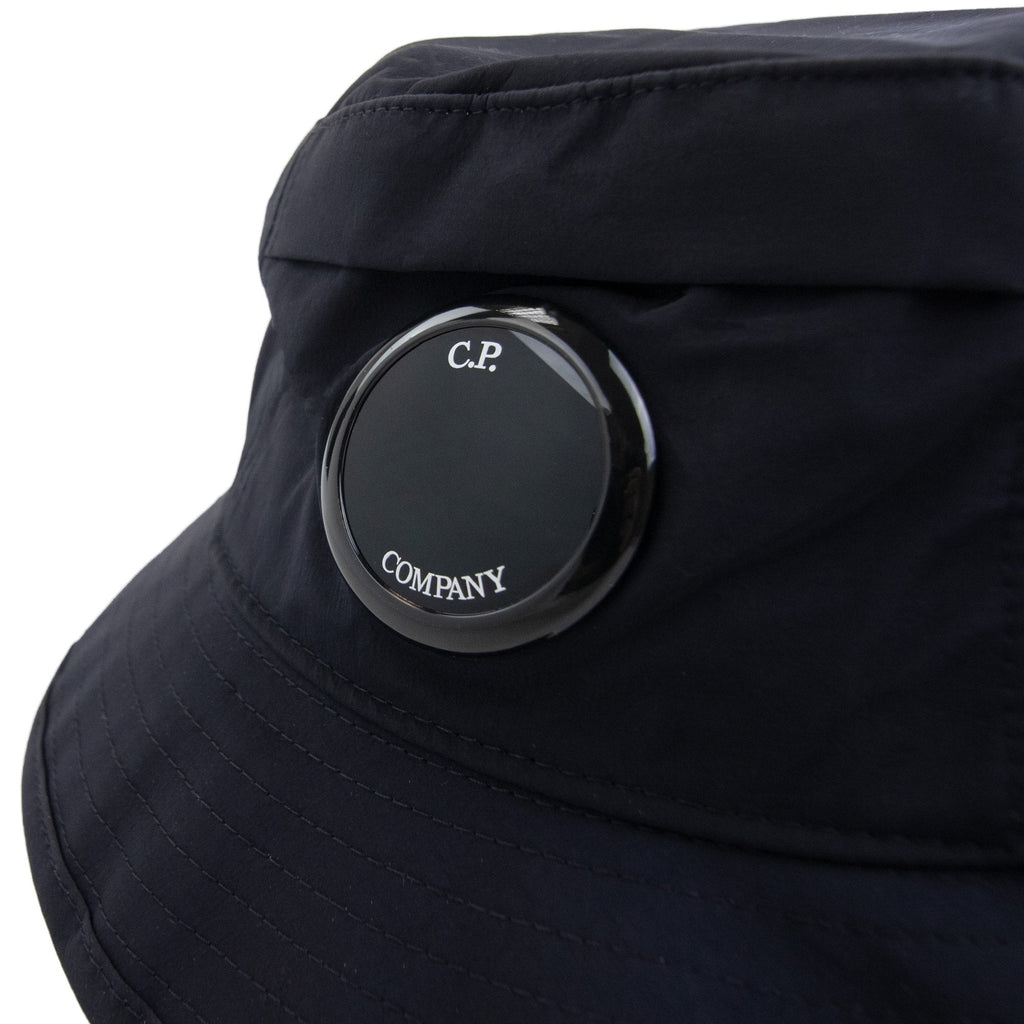 Cp Company Chrome R Lens Bucket Hat Navy 888