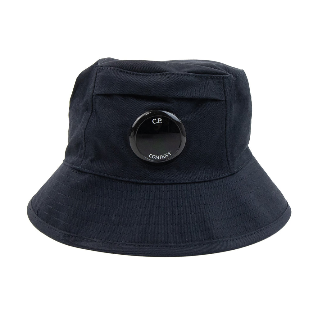 Cp Company Undersixteen Gabardine Lense Bucket Hat Navy 888