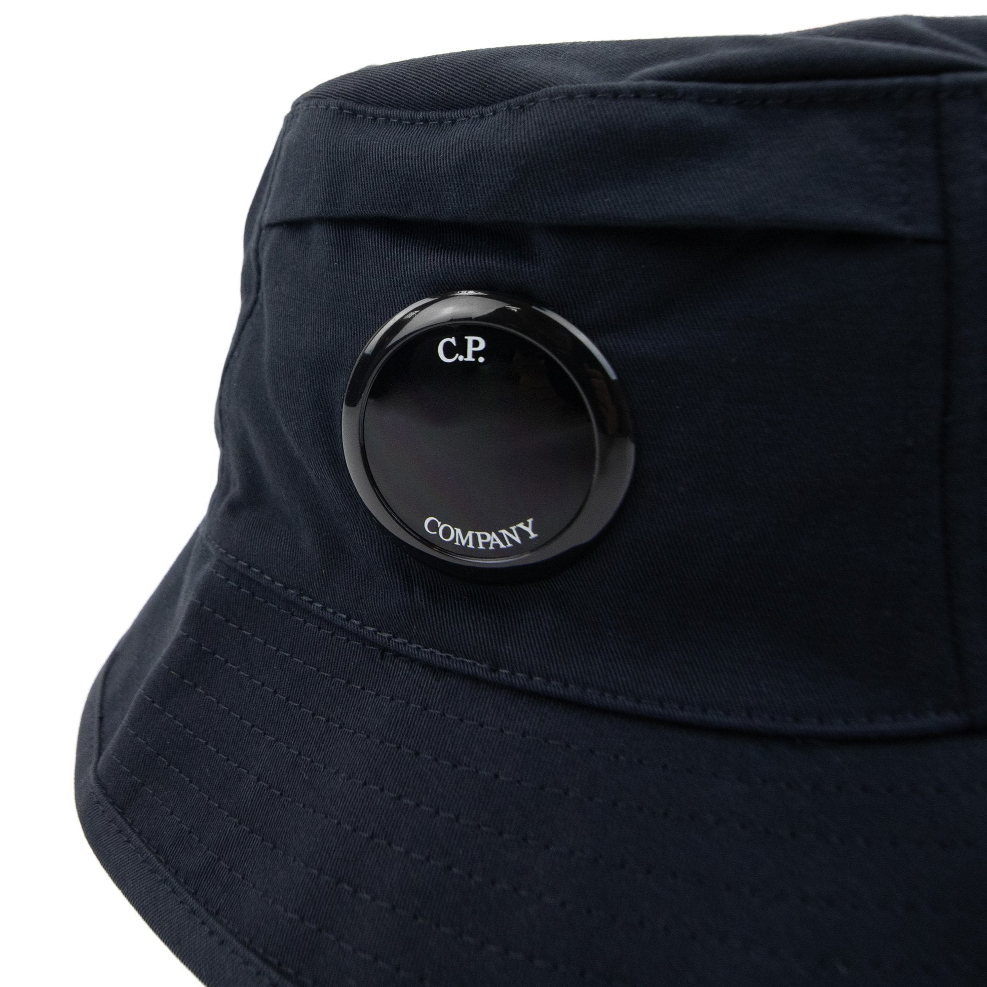 Cp Company Undersixteen Gabardine Lense Bucket Hat Navy 888