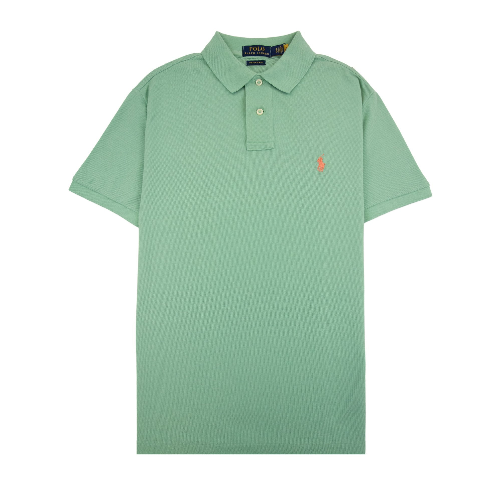 Polo Ralph Lauren Custom Slim Fit Polo Faded Mint