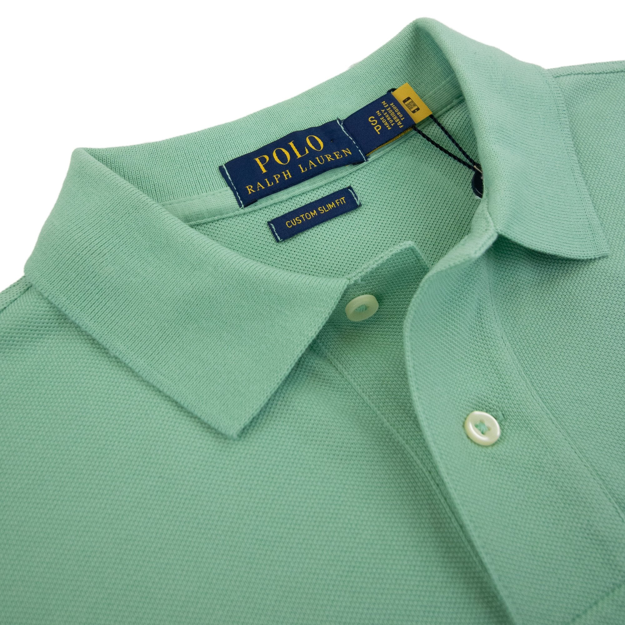 Polo Ralph Lauren Custom Slim Fit Polo Faded Mint