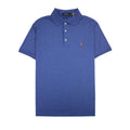 Polo Ralph Lauren Embroidered Logo Pima Polo Marl Blue