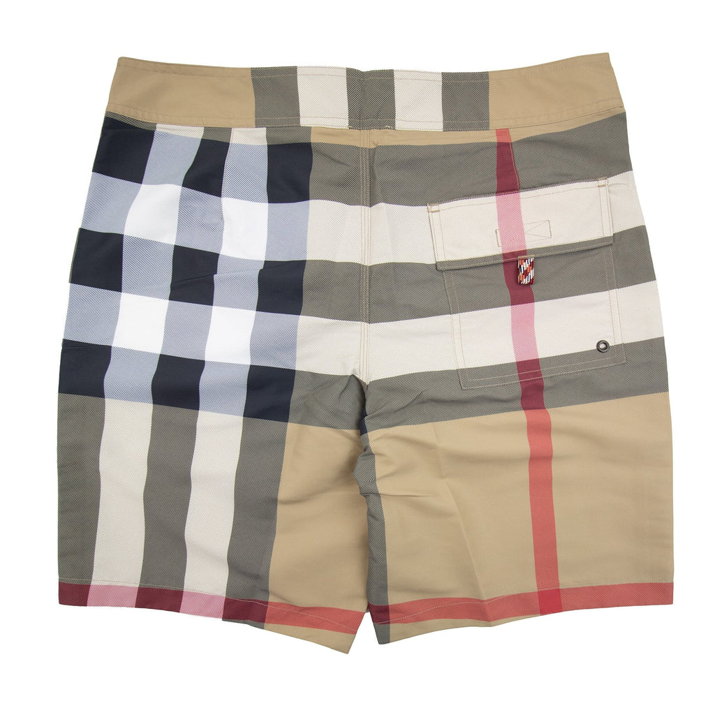Burberry Check Swim Shorts Archive Beige