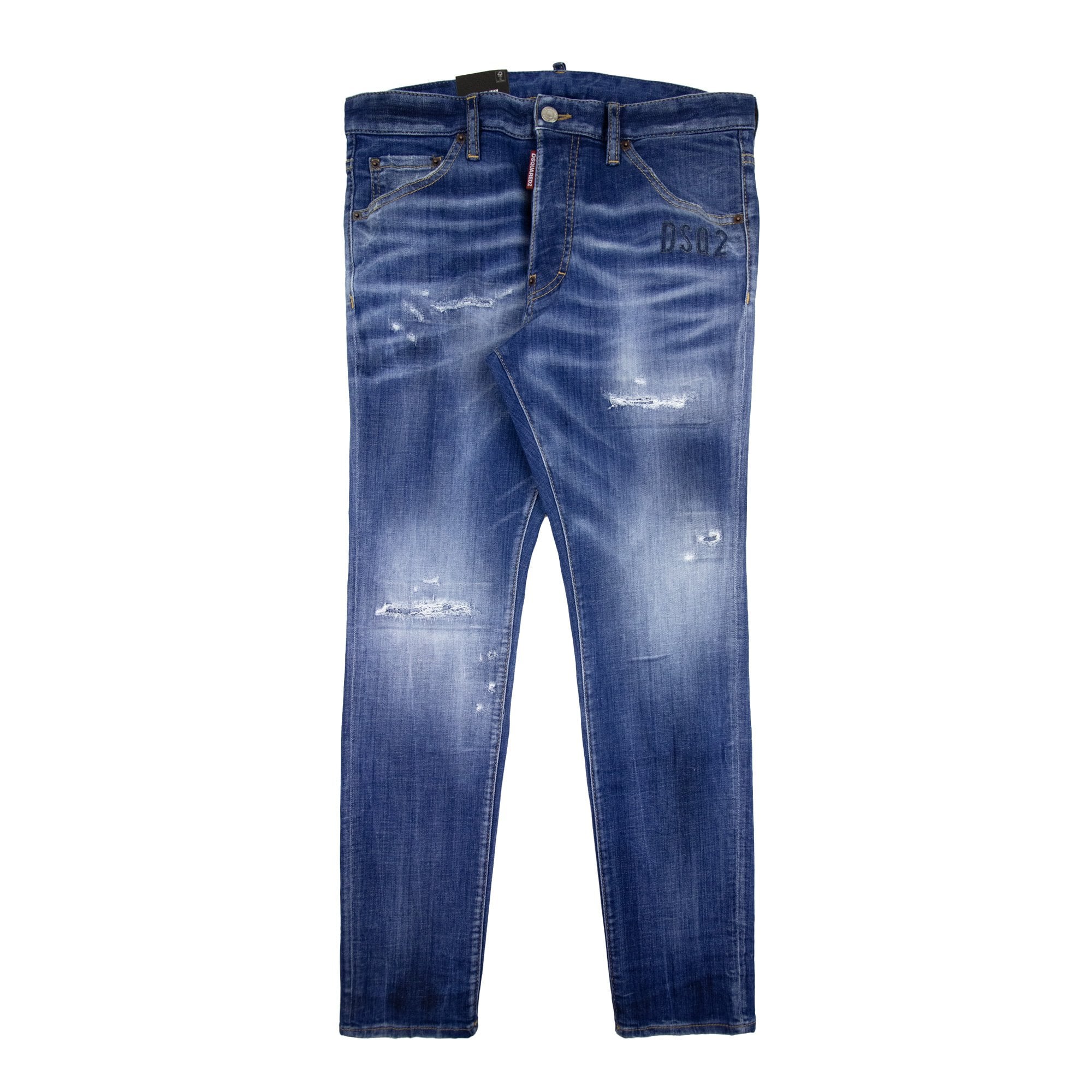 Dsquared2 Medium Heritage Fisherman Wash 642 Jeans Blue 470