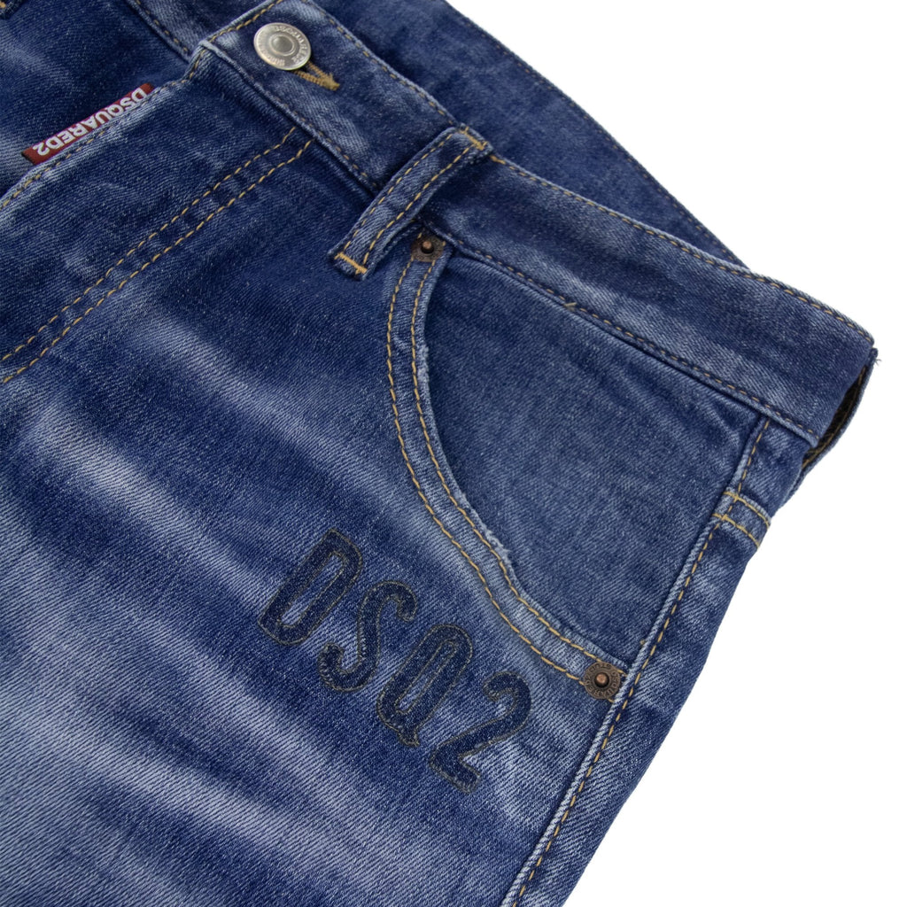 Dsquared2 Medium Heritage Fisherman Wash 642 Jeans Blue 470