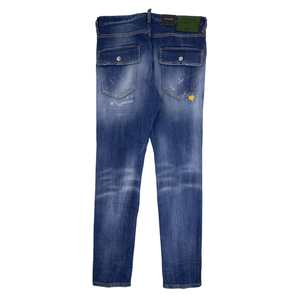 Dsquared2 Medium Heritage Fisherman Wash 642 Jeans Blue 470