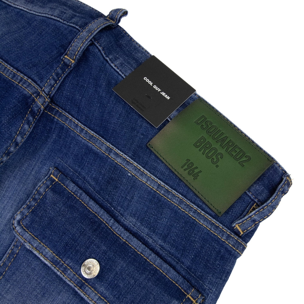 Dsquared2 Medium Heritage Fisherman Wash 642 Jeans Blue 470
