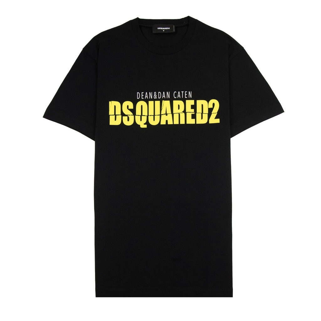 Dsquared2 Horror Printed Logo Cool Fit T Shirt Black 900