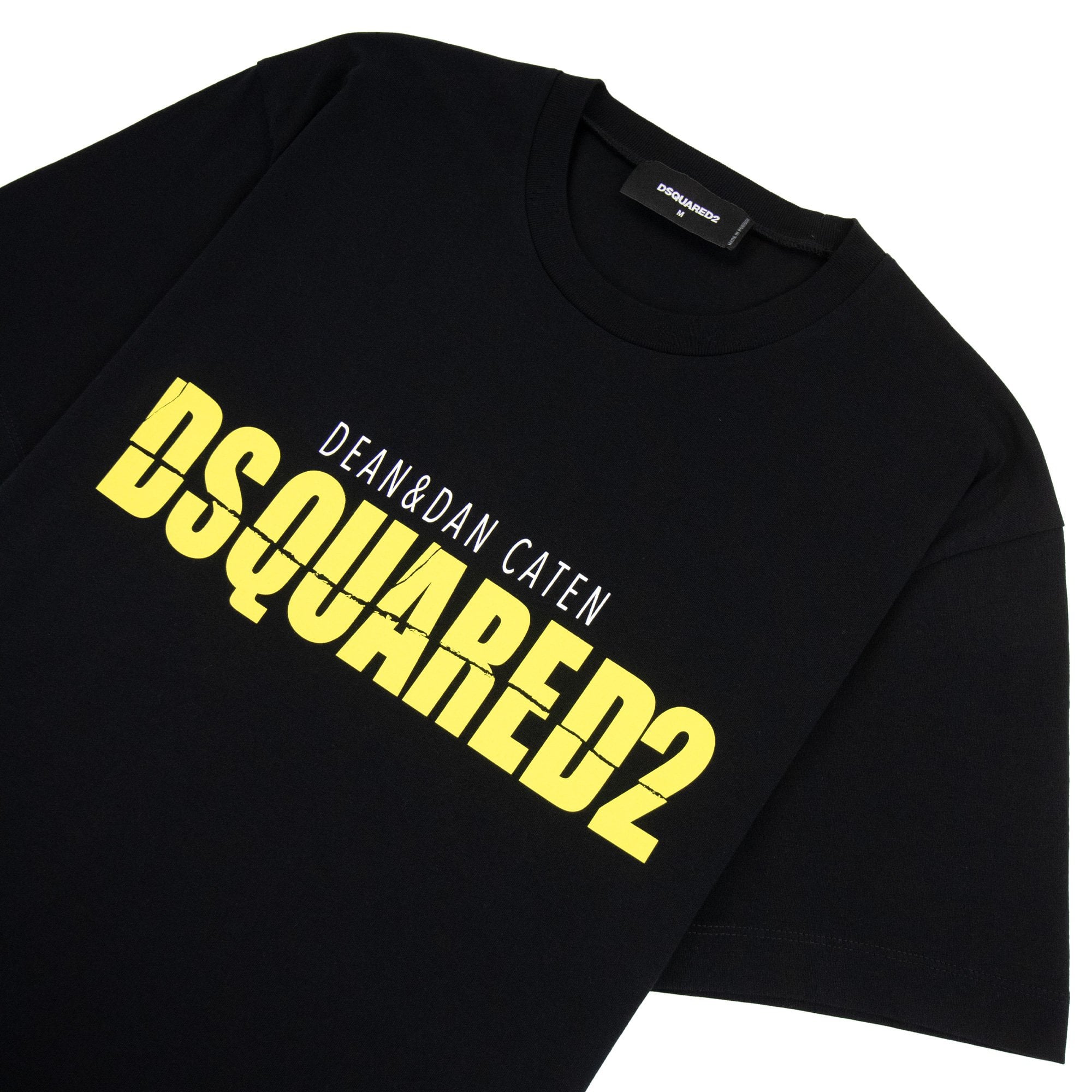 Dsquared2 Horror Printed Logo Cool Fit T Shirt Black 900
