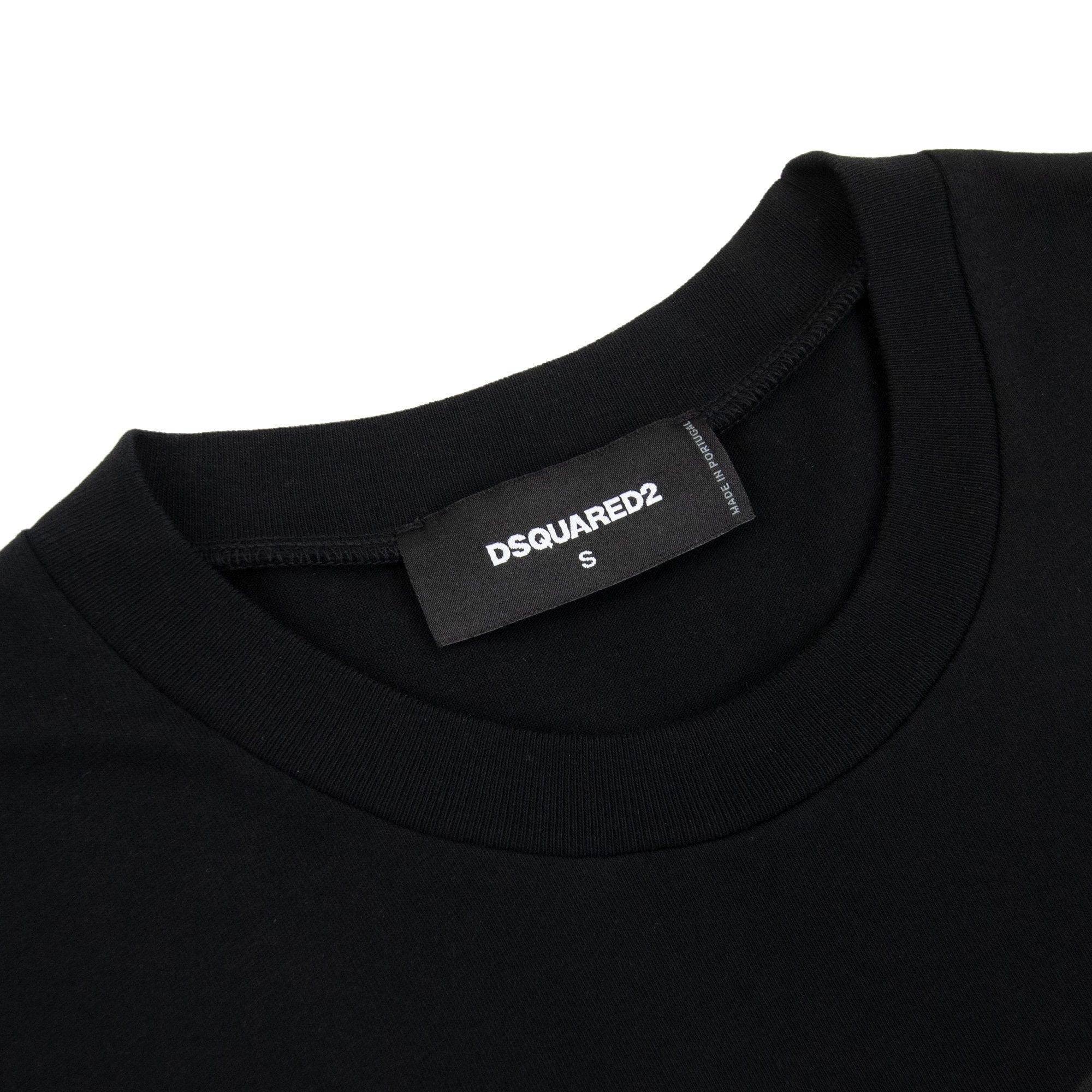 Dsquared2 Bear Logo Cool Fit T Shirt Black 900
