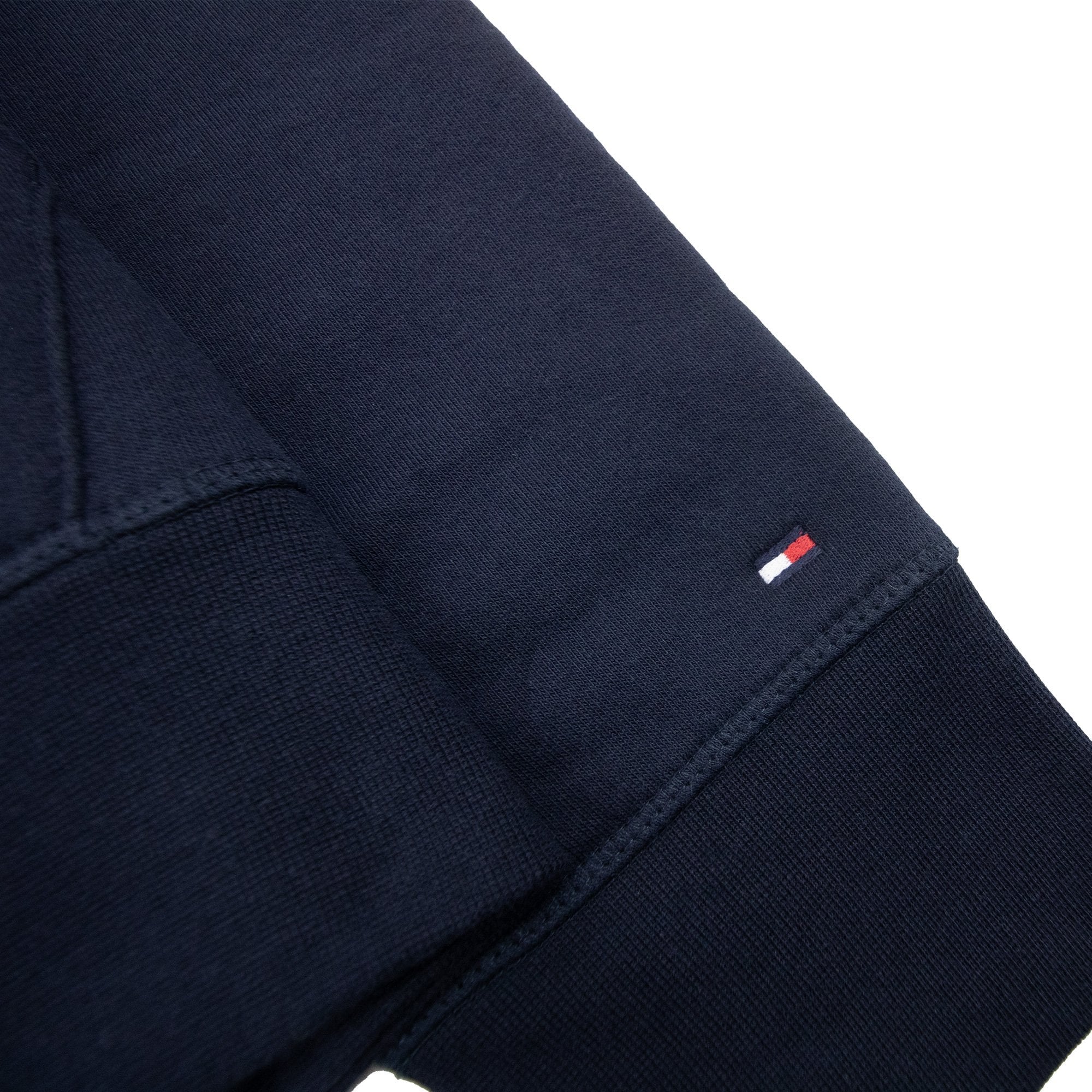 Tommy Hilfiger Drawstring Embroidery Logo Hoody Navy