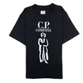 Cp Company Undersixteen 30/1 British Sailor T Shirt Black 999