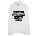 Love Moschino Logo Print L/s Shirt White