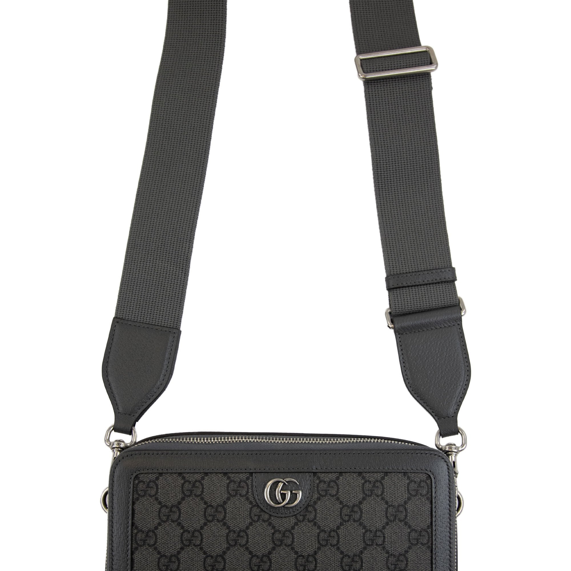 Gucci Ophidia Gg Mini Bag Grey
