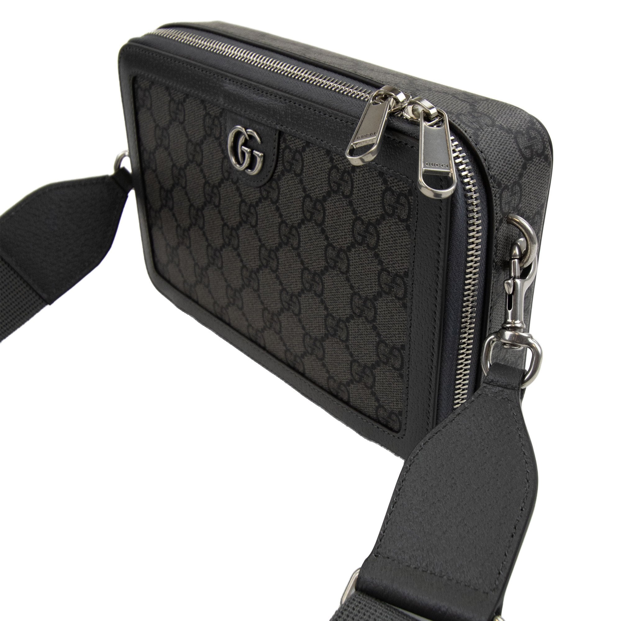 Gucci Ophidia Gg Mini Bag Grey