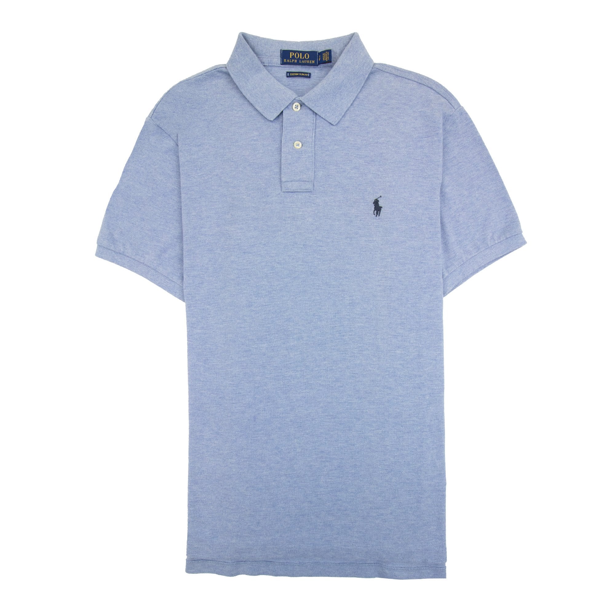 Polo Ralph Lauren Slim Fit Short Sleeve Polo Sky Blue