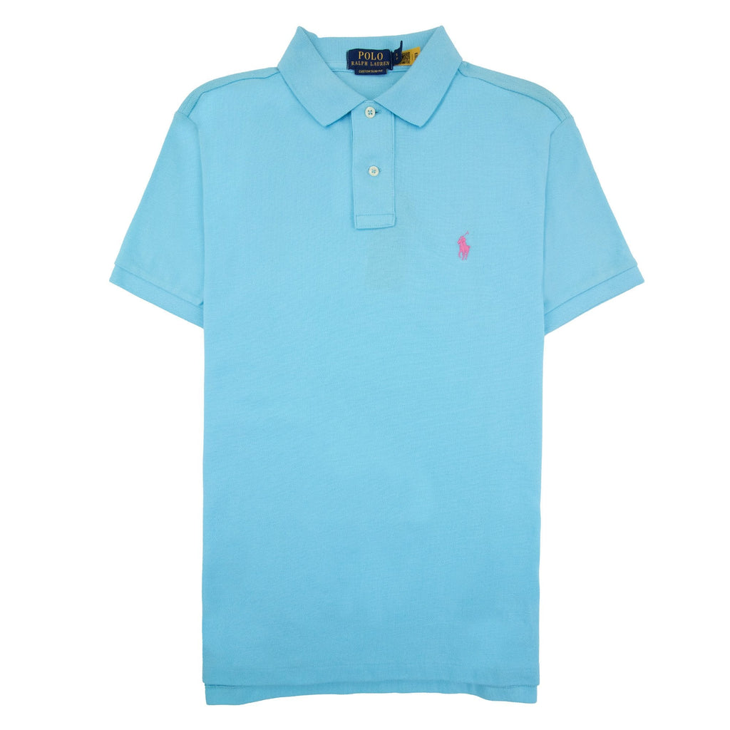 Polo Ralph Lauren Slim Fit Short Sleeve Polo Turquoise