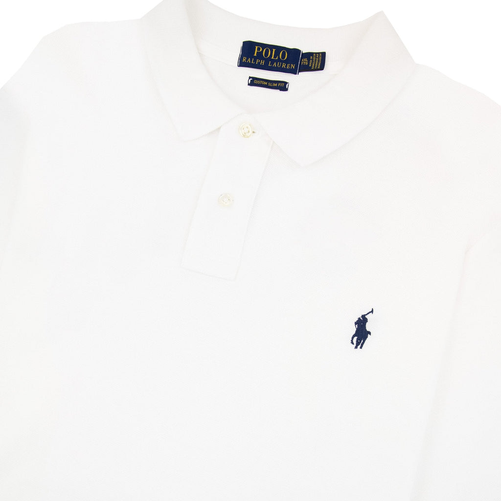 Polo Ralph Lauren Slim Fit Short Sleeve Polo White