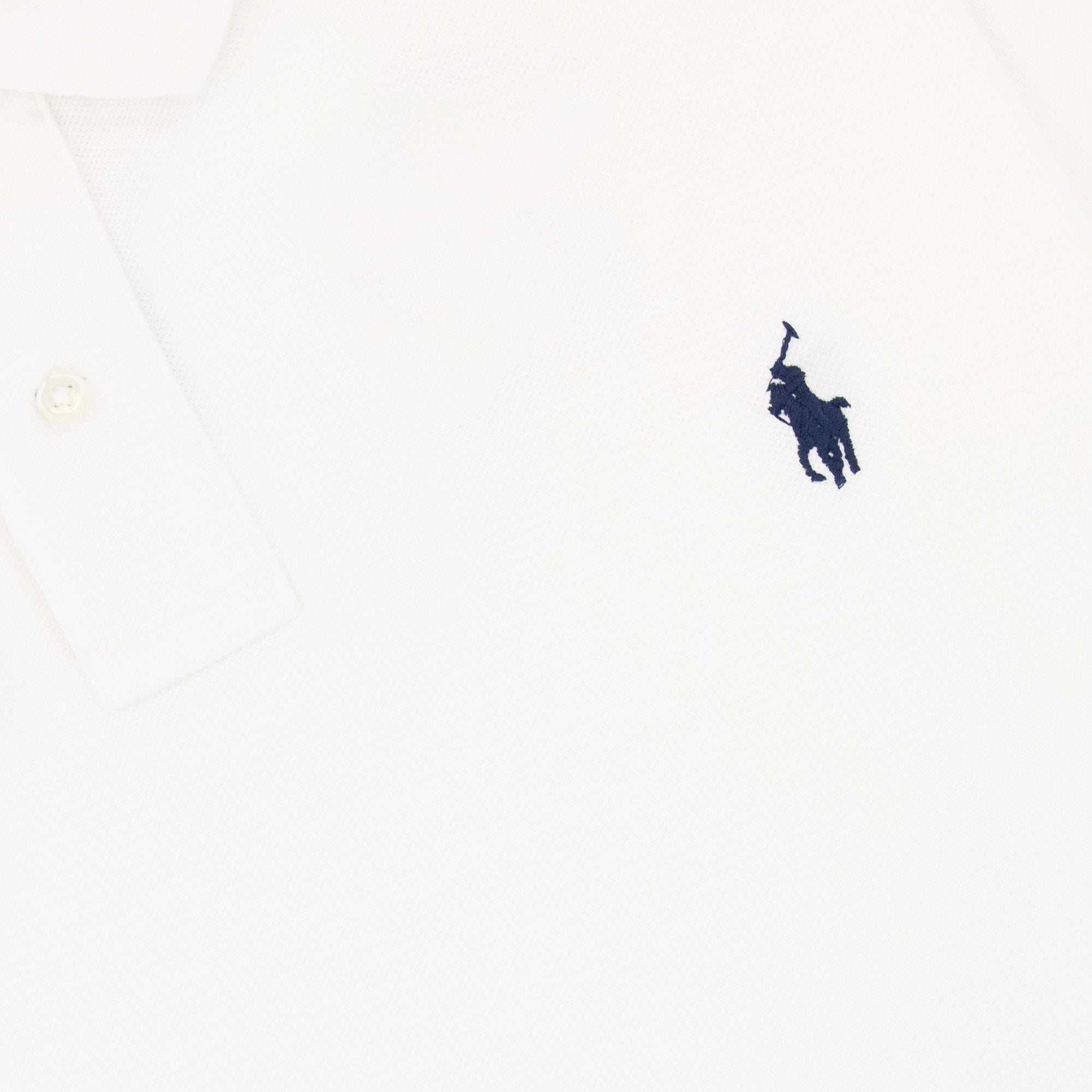 Polo Ralph Lauren Slim Fit Short Sleeve Polo White